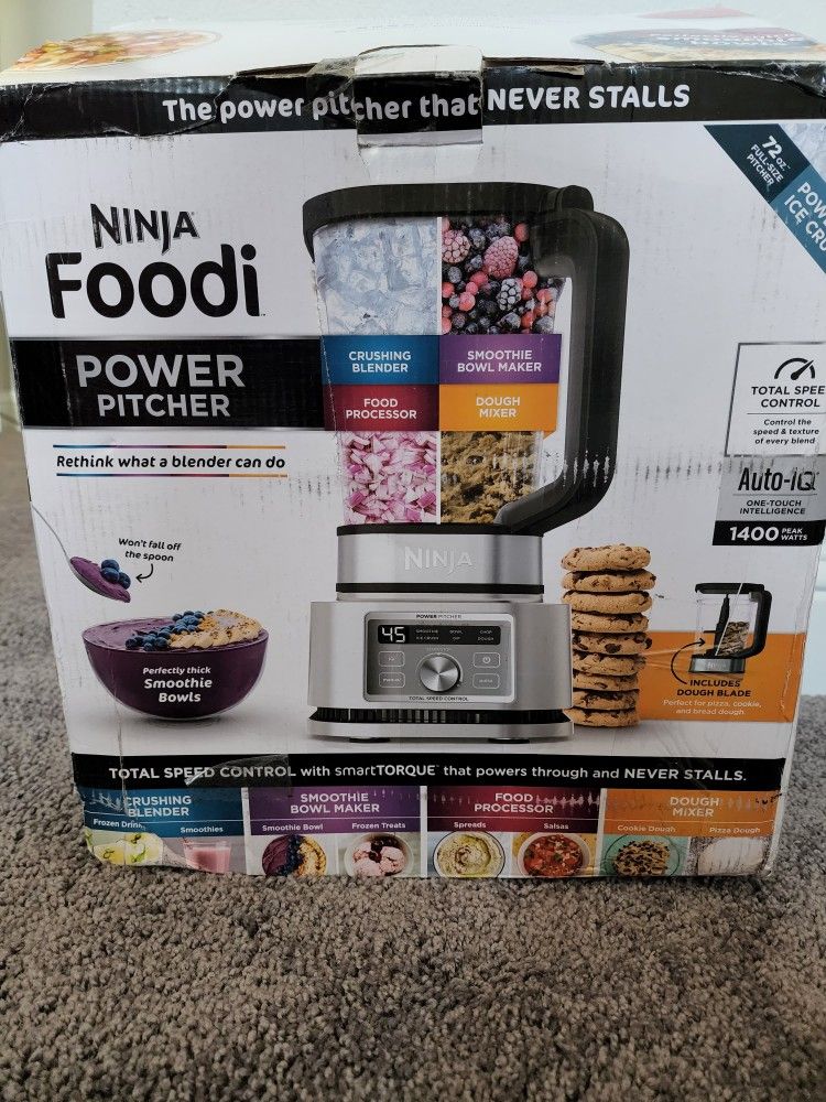Ninja Foodi Power Pitcher Kitchen Food Processor 