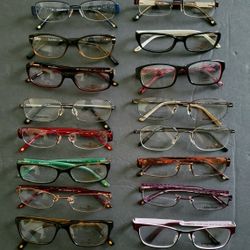 BRAND NEW EYEGLASSES FRAMES-LOT OF 16 PAIRS!!!