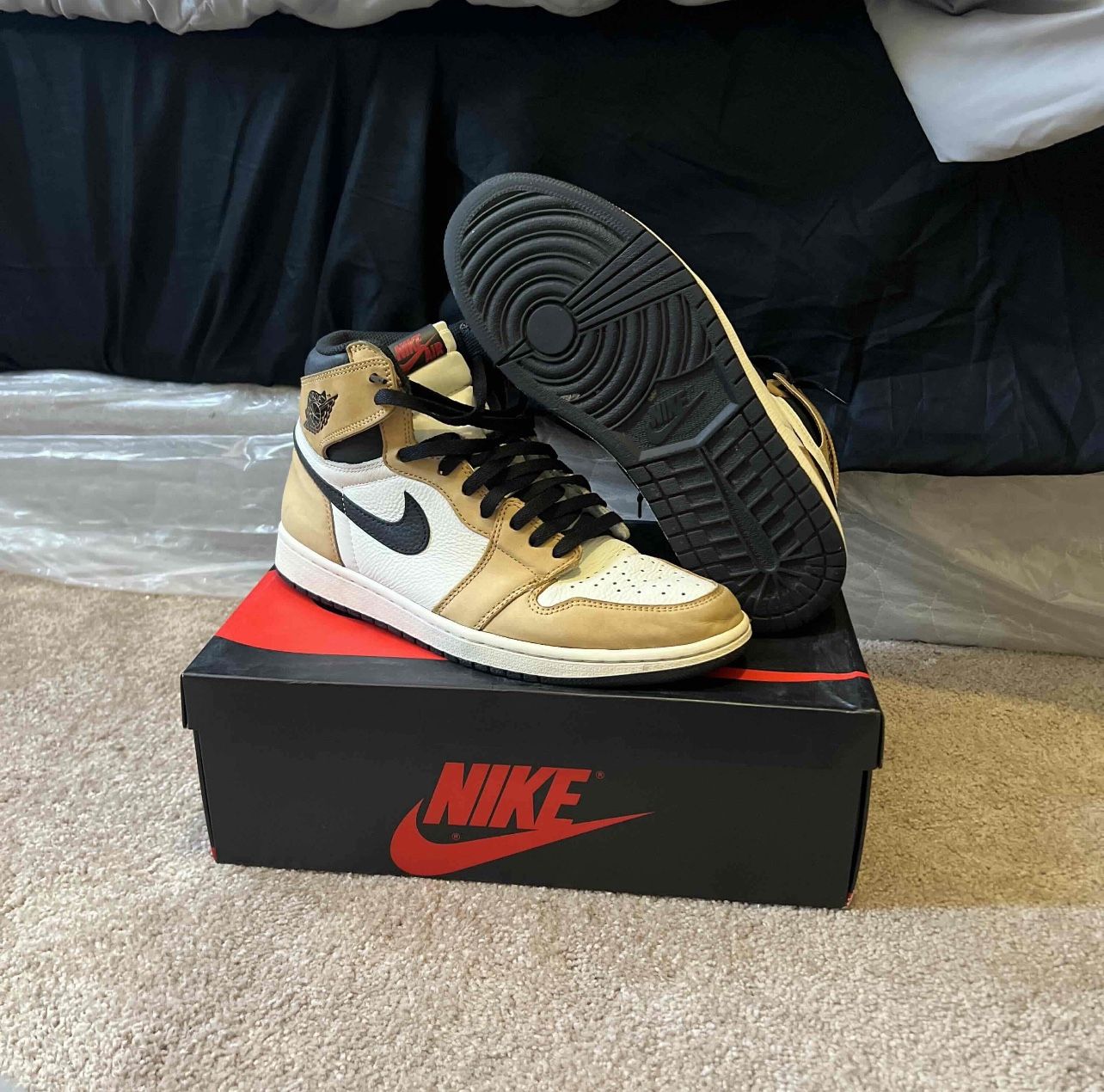 Air Jordan 1 Retro High OG “rookie Of The Year” Sz-10.5M USED 100% Authentic