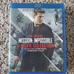 Mission: Impossible (6-Movie Collection, Blu-ray)