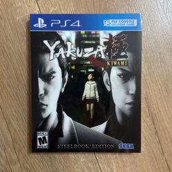 Yakuza Kiwami Steelbook edition PS4