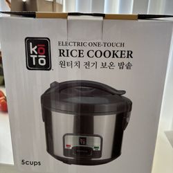 Koto Rice Cooker Unopened 