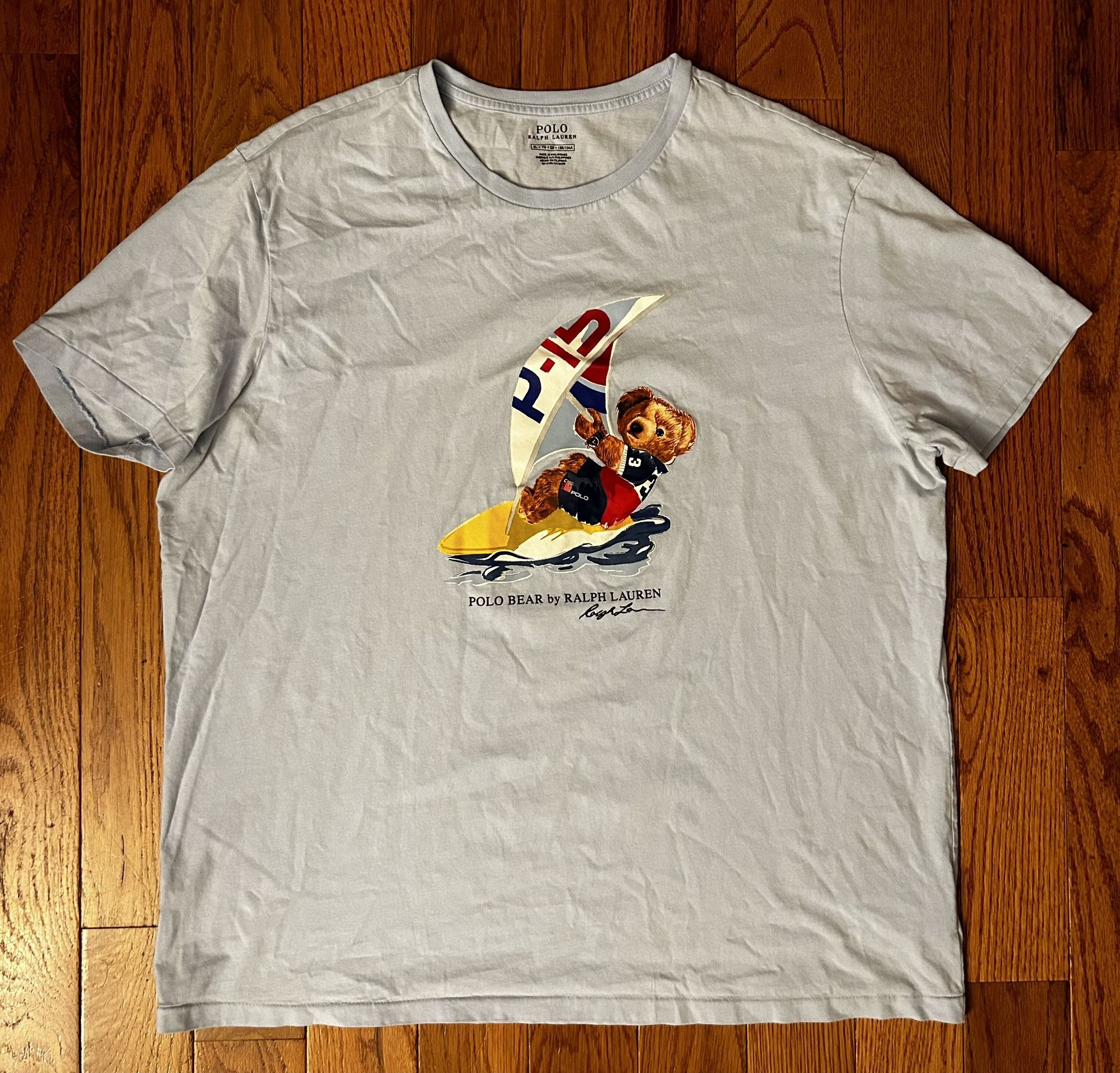 Polo Ralph Lauren Bear Sailing T-Shirt Size XL