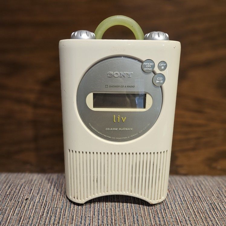 Sony Liv Shower CD Radio