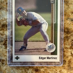1989 Edgar Martinez rookie card