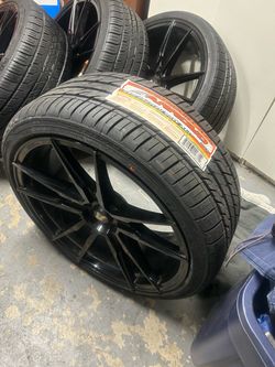 20" rims and tires  toyota