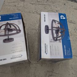 2 Overhead Lights 