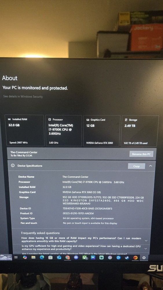 Custom Gaming Pc