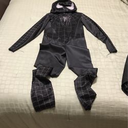 Costume , Black Spider-Man Size 7-8
