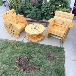Handmade Outdoor Patio Set 