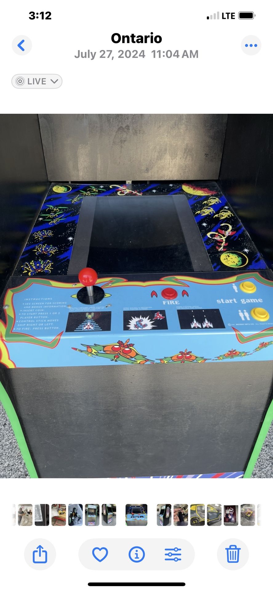 Classic Galaga Arcade Game