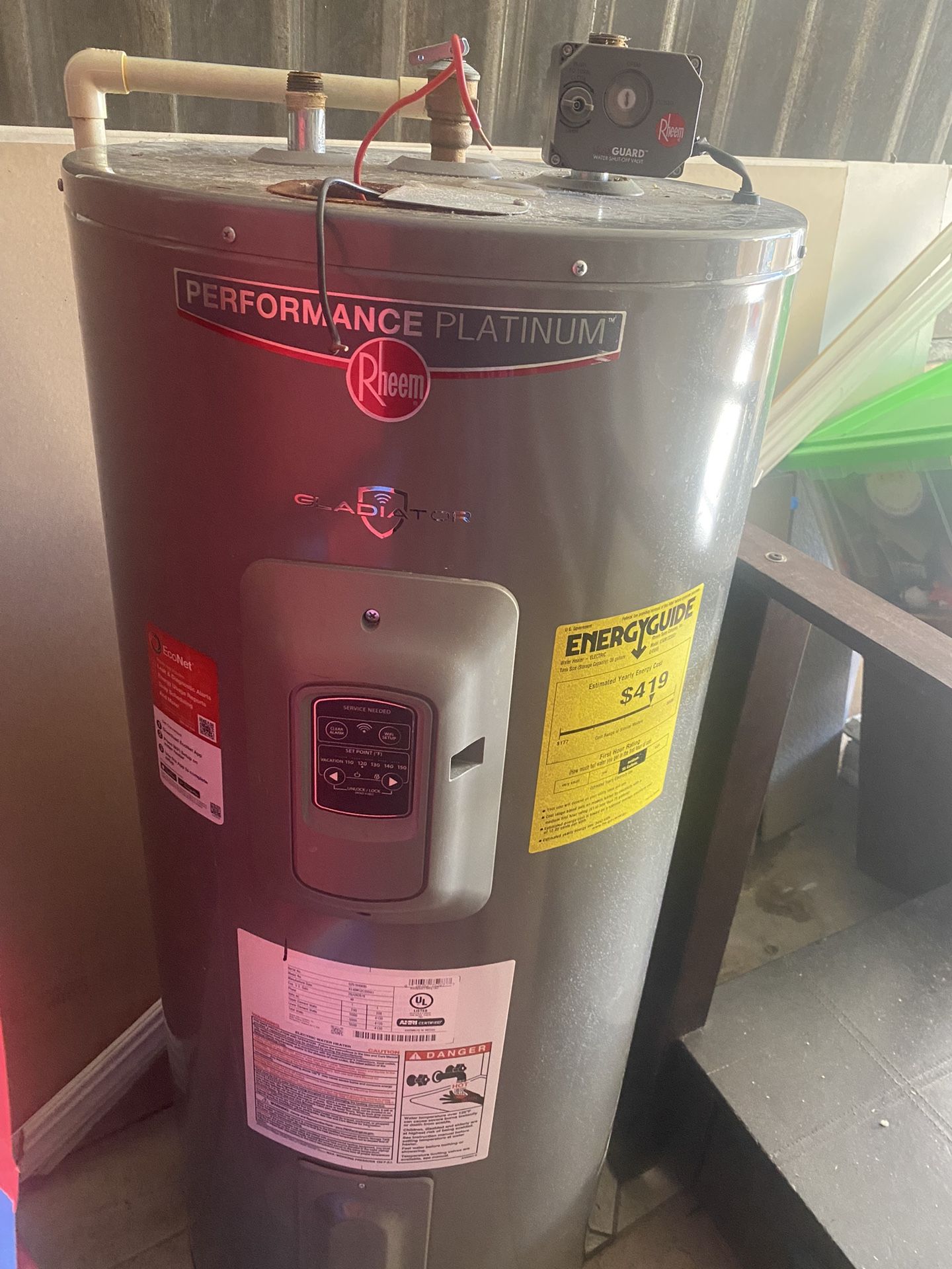 Water Heater 40 Gallon