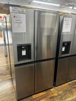50% off Side by Side fridges!!! Limited time - One Year Warranty Included!