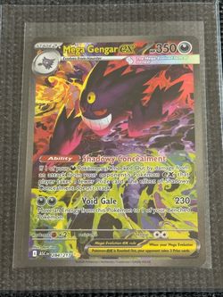 Pokemon Mega Gengar EX SIR 284/217 💎 Ascended Heroes 💎