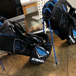GOLF, 2GR888,  Strata Golfr Bags, Carry/ Stand With Double Straps, $98 each,  both for $169