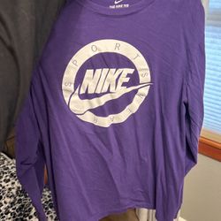 Purple Nike Shirt