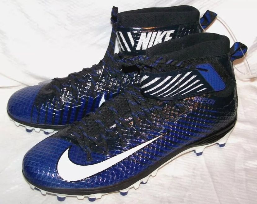 Nike LUNARBEAST Elite TD Football Cleats Mens 847588 014 Blue