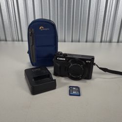 Canon PowerShot G7 X Mark II 20.1MP Compact Camera - Black