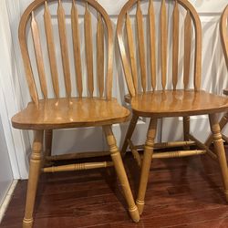 Two Dining Chairs  