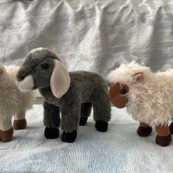 Maplelea Sheep And Goat Stuffed Animals