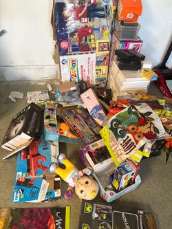 Mixed Lot of Toys and Games