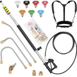 24 FT Gutter Cleaning Tools from The Ground (Open Box)