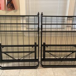 Foldable Metal Queen Bed Frame
