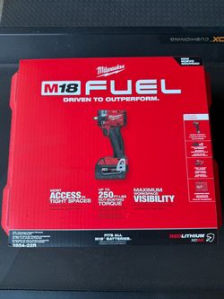 Milwaukee M18 Fuel 3/8" Compact Impact Wrench Kit (batteries and charger included)