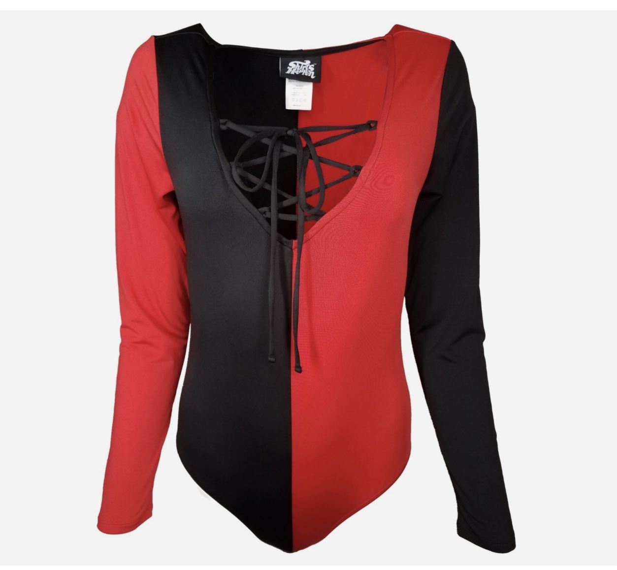 Harley Quinn -Long sleeved Body Suit 