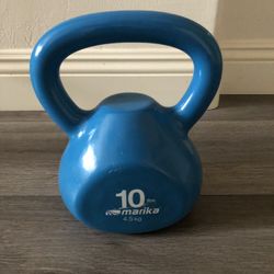 Blue 10 Lb. Vinyl Coated Kettle Ball