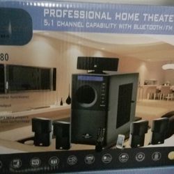 Bluetooth Home Theater System With Radio 
