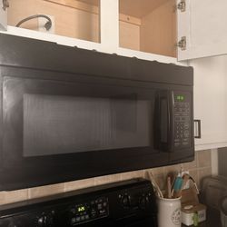 Black Over The Range Microwave