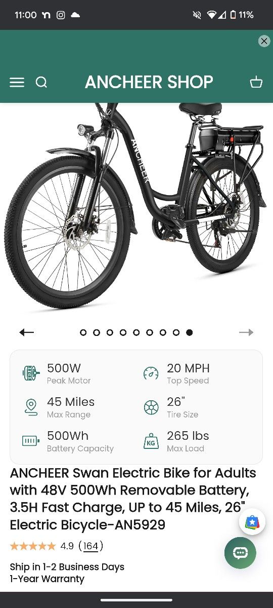 Ancheer Electric Bike