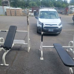 Commercial Grade Flat and Incline Bench Press Bench