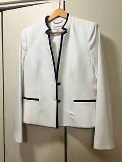 Calvin Klein blazer size 10 white