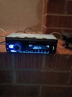 Pioneer Car Stereo With Bluetooth USB Aux 