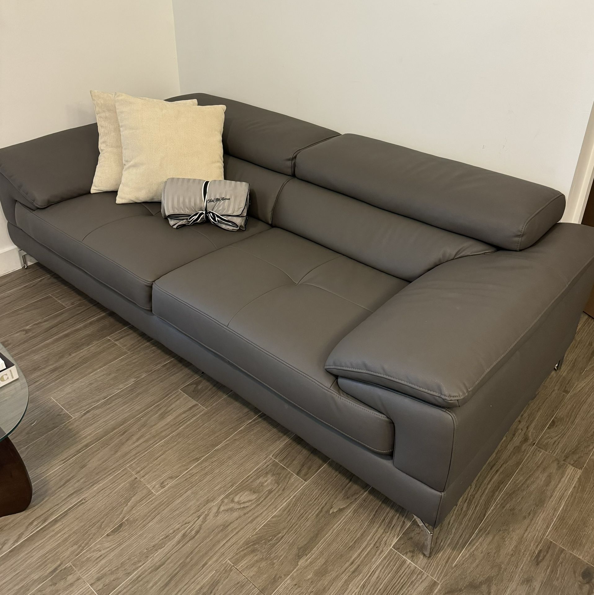Leather Couch