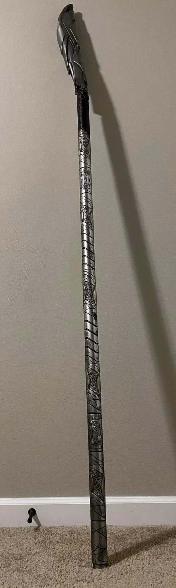 Hero Berserker Staff Screen Used Prop From Agents Of shield