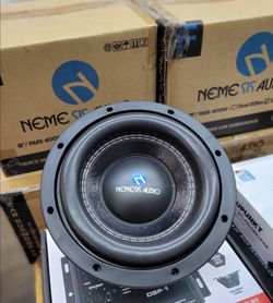 NEMESIS AUDIO NA-8F 8″ 400W RMS F-Series Subwoofer