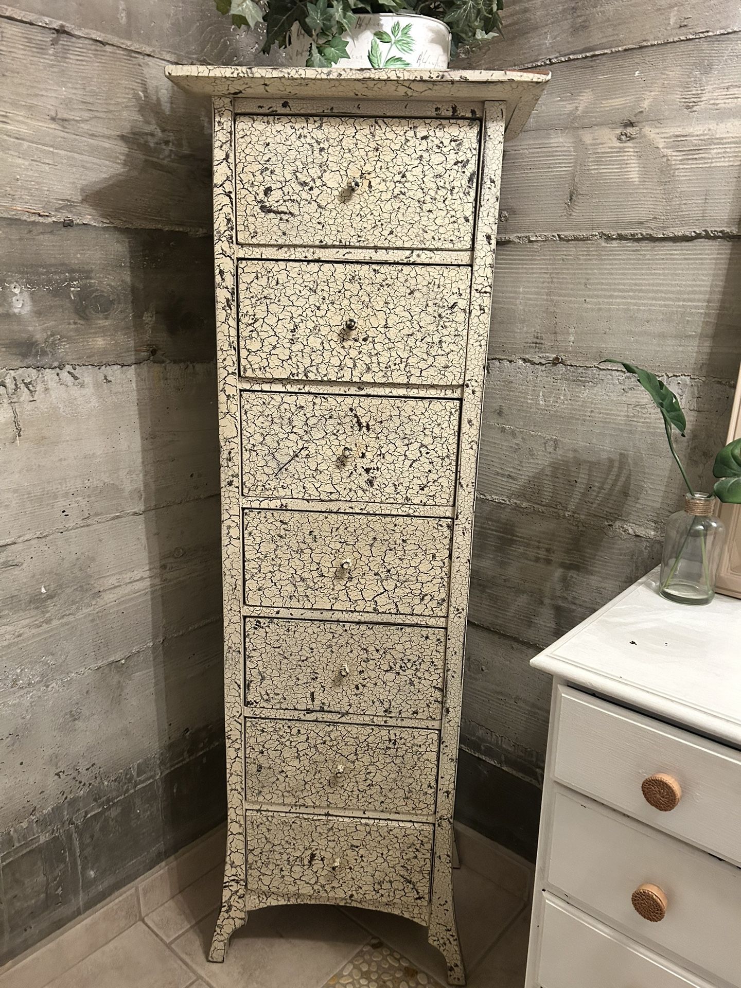 Vintage Tall Storage Unit