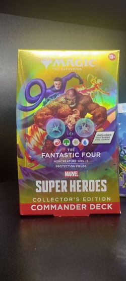 Marvel Super Heroes Commander Deck - The Fantastic Four (Collector's Edition) - Commander: Marvel Super Heroes (MSC)