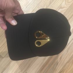 Moose Knuckles Gold Logo Cap