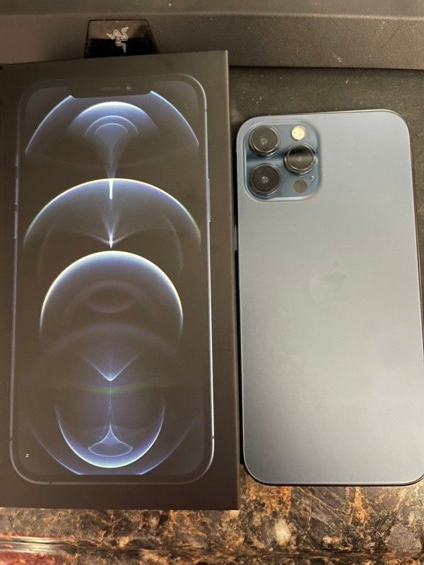 iPhone 12 Pro Max Blue 256 gb