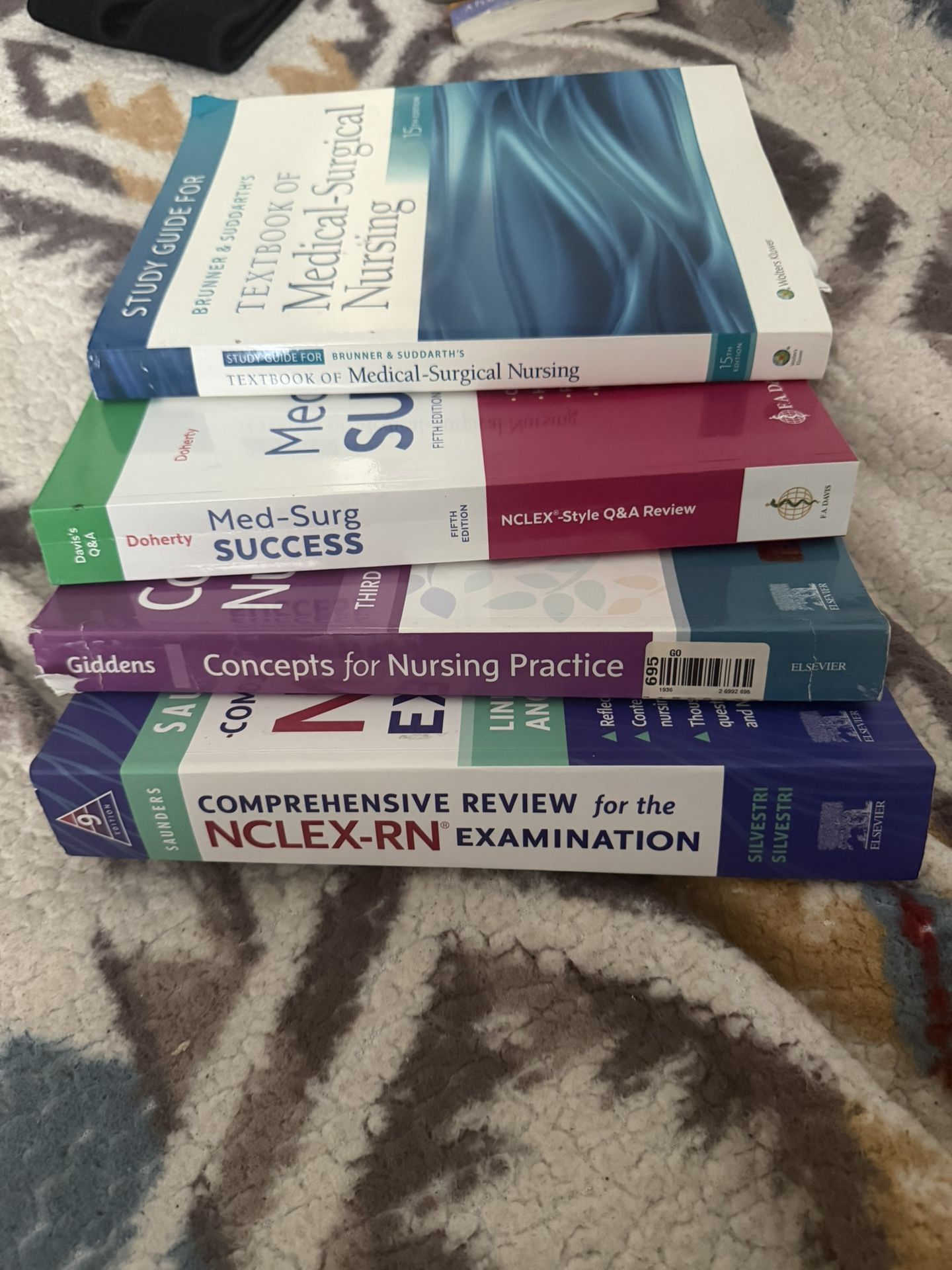 $100 Nursing Books OBO NCLEX