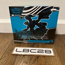 Black Bolt elite trainer box - Pokemon trading card game