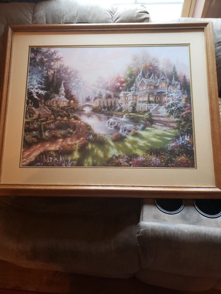 Framed Victorian House 