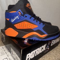 Ewing Athletics Focus Black Orange Blue Men's Sneakers New York Knicks Size 11