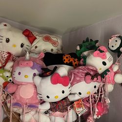 Hello Kitty Plushies 