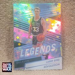 LARRY BIRD 2024-25 PANINI REVOLUTION LEGENDS ASTRO PARALLEL #159 BOSTON CELTICS FORWARD