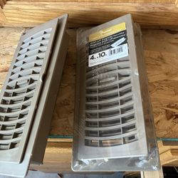 Vent Registers 4x10 Pop Up 